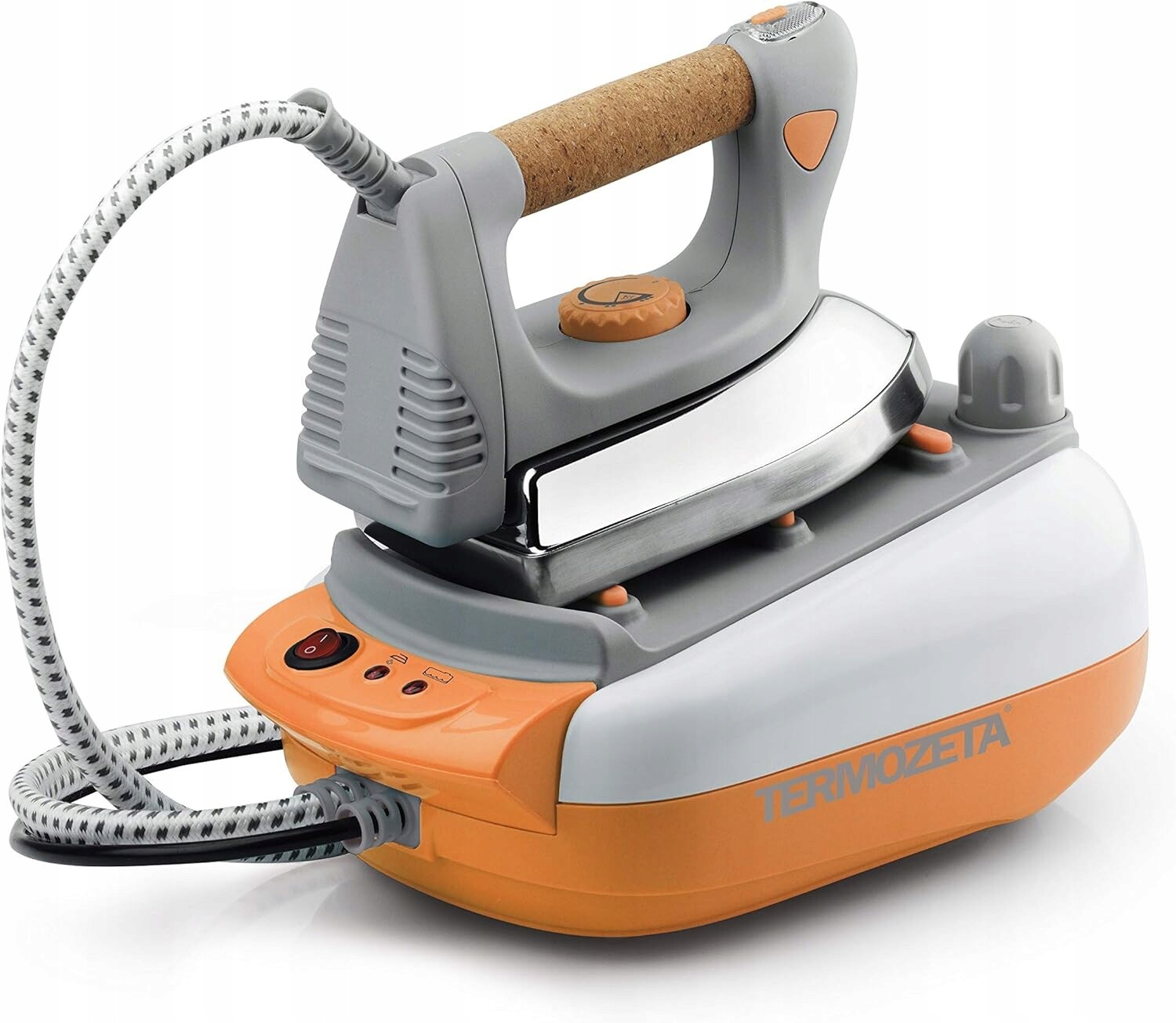 Termozeta Tre 74347A Výkonná stylová parní stanice žehlička 2000 W oranžová