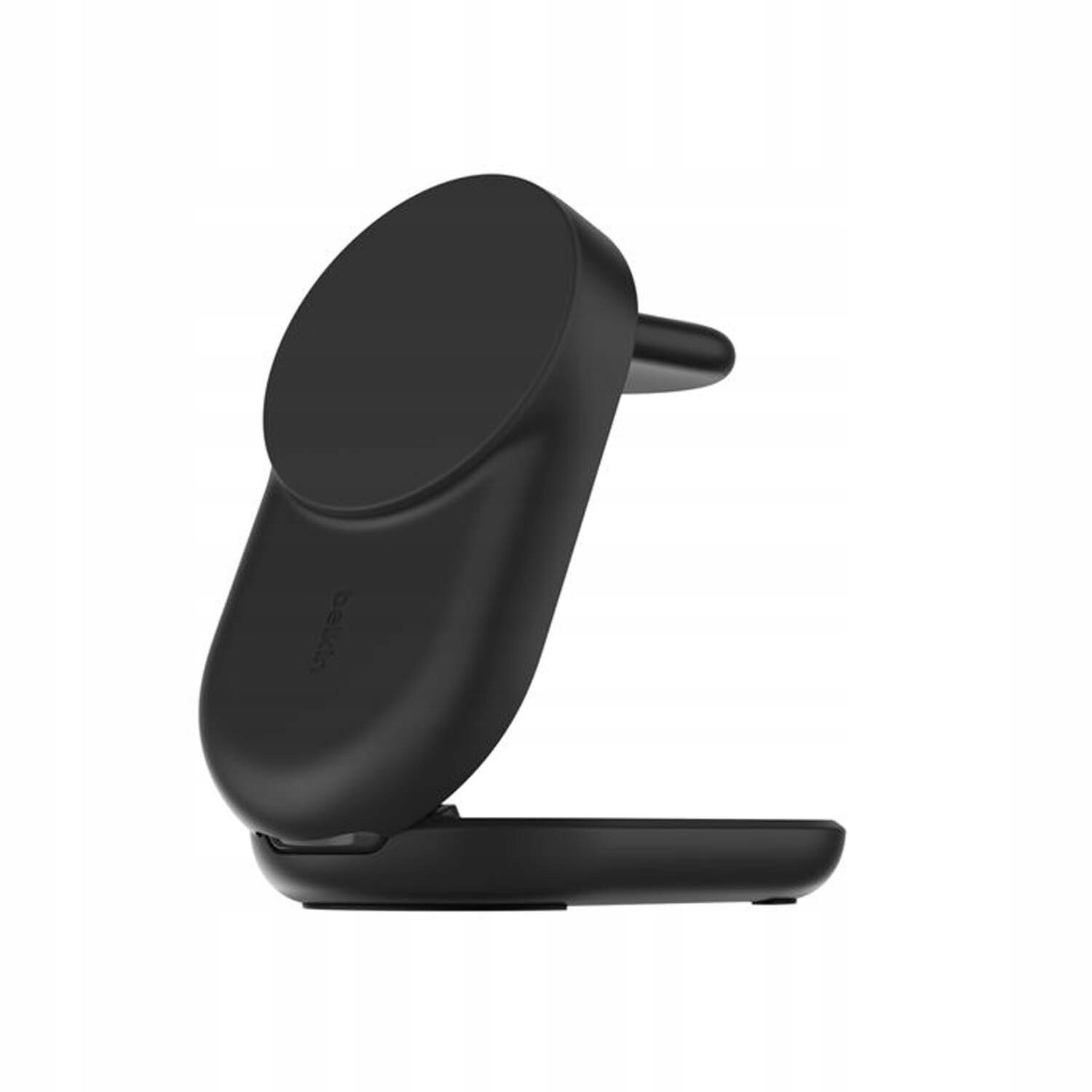 Belkin Magnetická nabíječka Qi2 25W, 3v1, skládací, napájecí zdroj 45W, černá