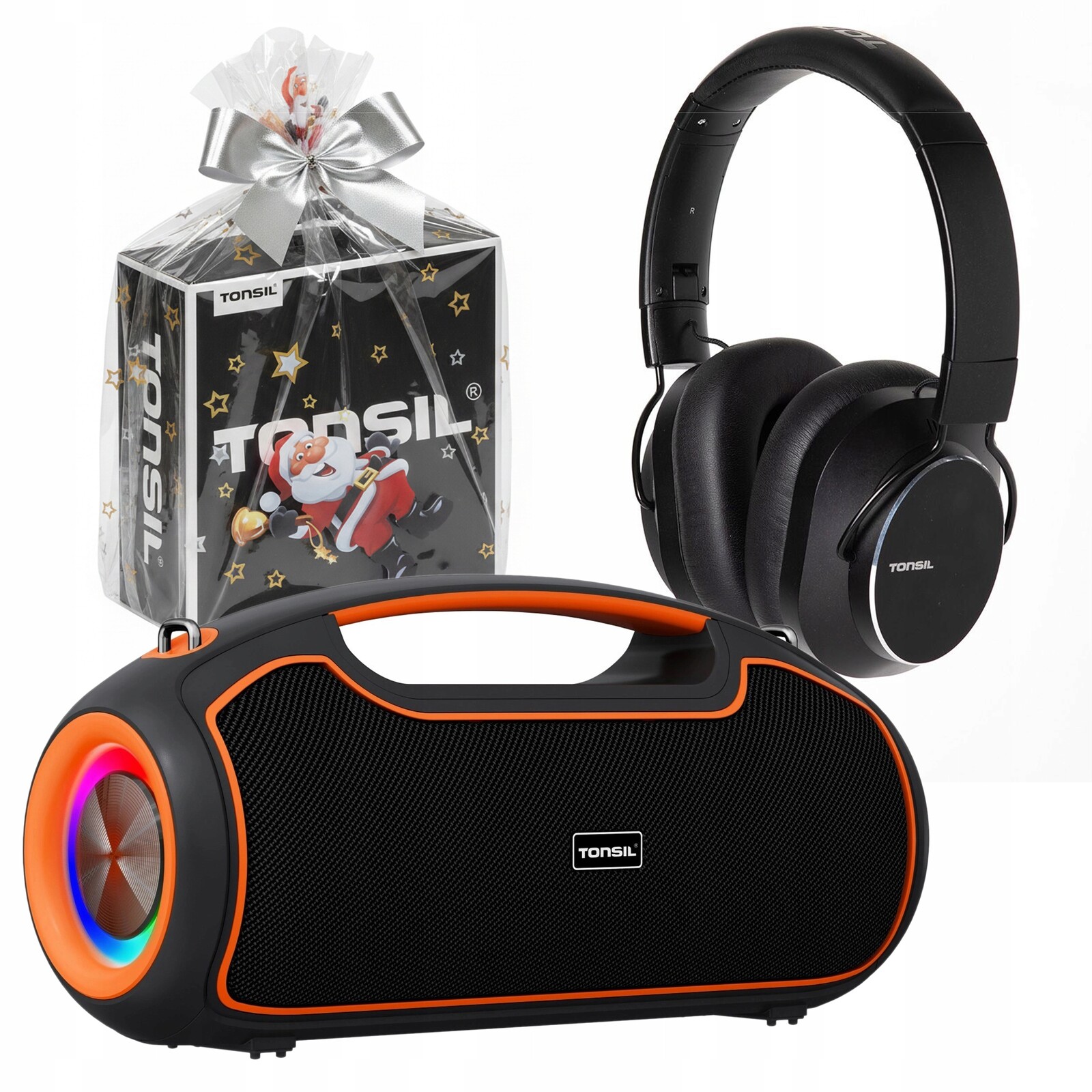 Dárková Sada Tonsil: Bluetooth reproduktor Beat 120 W sluchátka R65