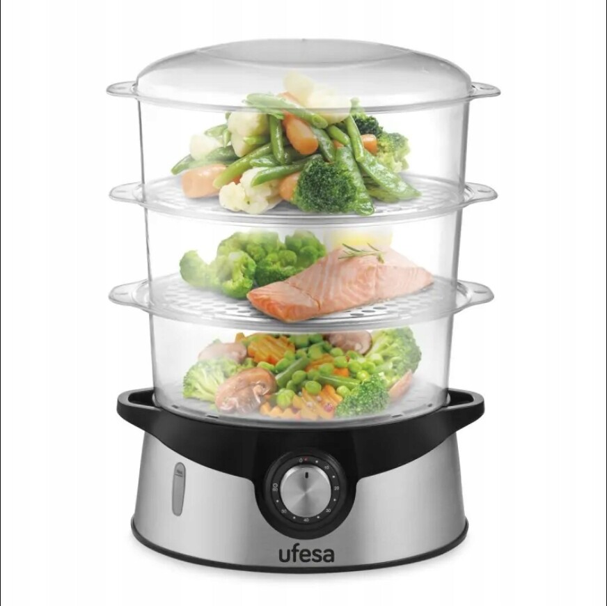 Parní hrnec Ufesa CV4000 Vaporino 1 l černý 800 W