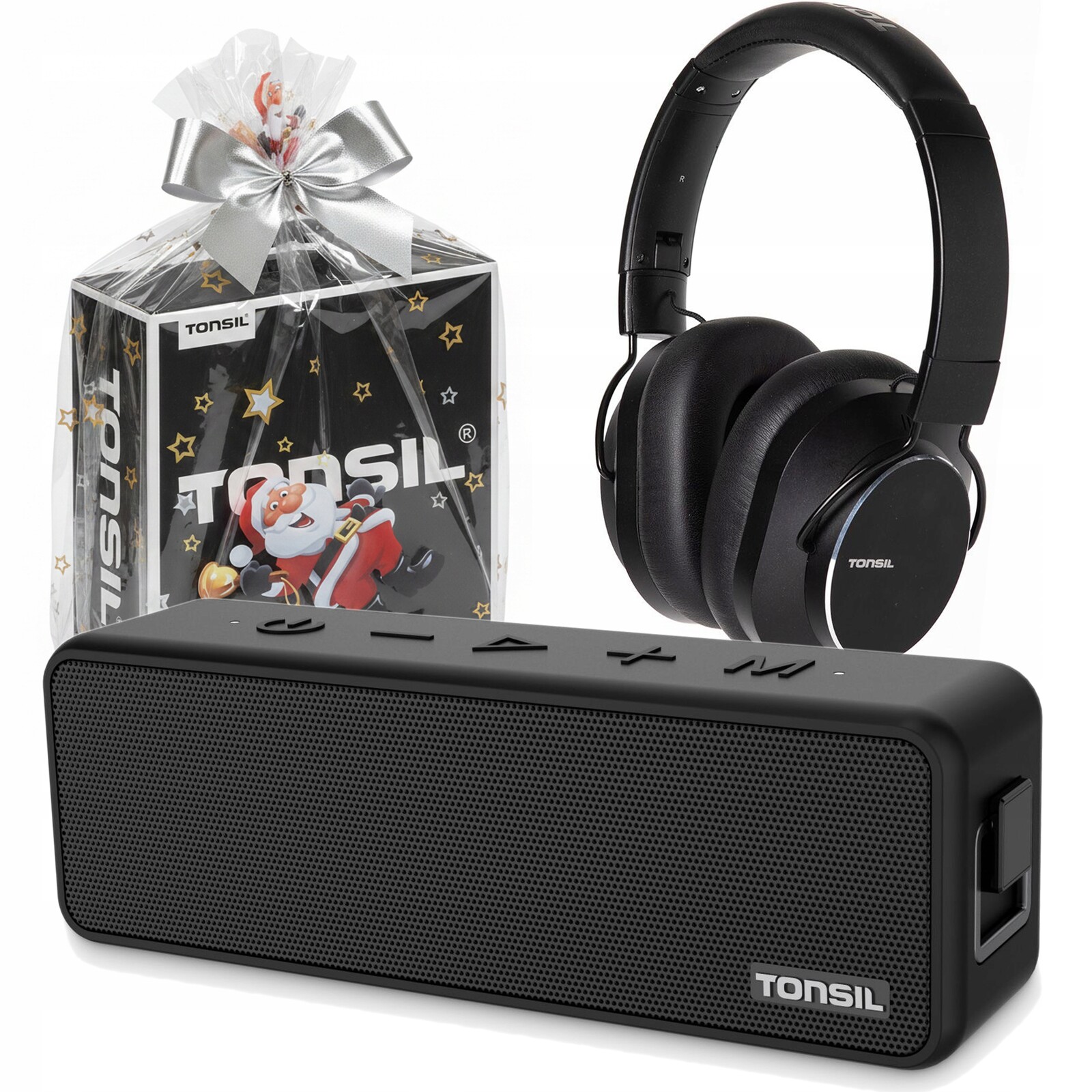 Dárková Sada Tonsil: Bluetooth reproduktor Go 6 sluchátka R65