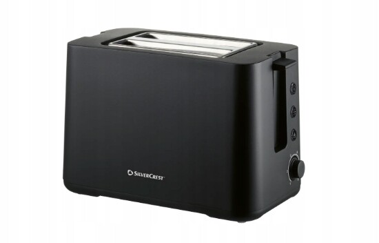 Toustovač Silvercrest Stk 870 D1 černý s funkcí rozmrazování a ohřívání