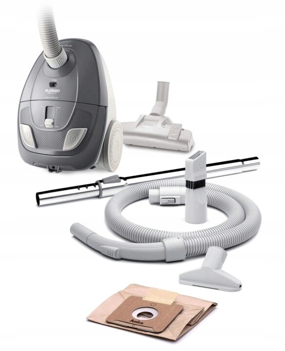 Vysavač Amica VM1058 850W 1,5L Reg Mocy šedý