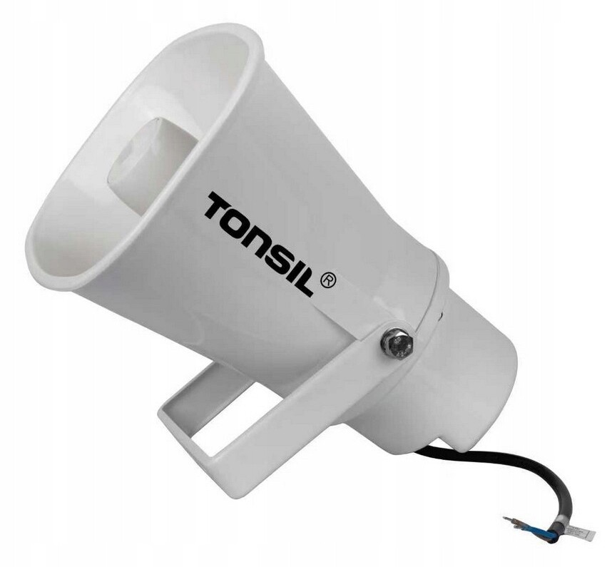 Tubový reproduktor Tonsil Gzt 25 Vnější vnitřní trubka 30W 100V 8ohm Bílý