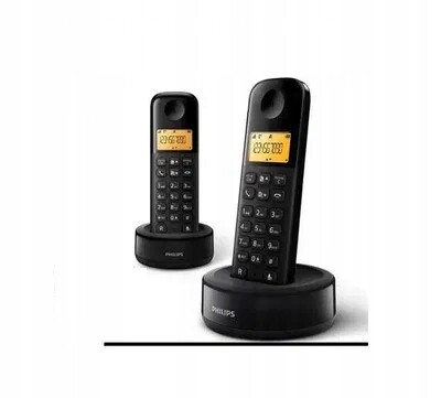 Philips D125 Duo Bezdrátový stolní telefon 2 Sluchátka Sekretářka