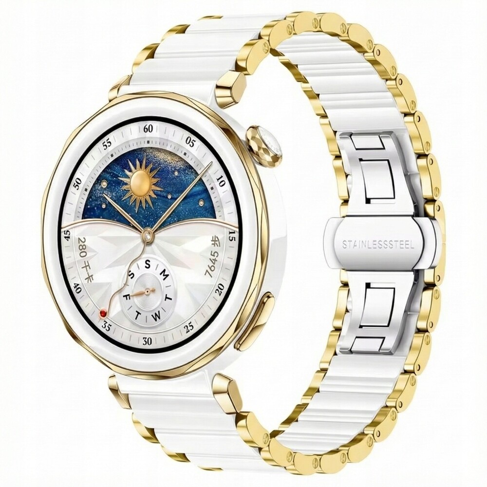 Keramický Náramek Pro Huawei Watch GT4 GT5 GT6 41 MM Pro 5 42 MM, 18 MM