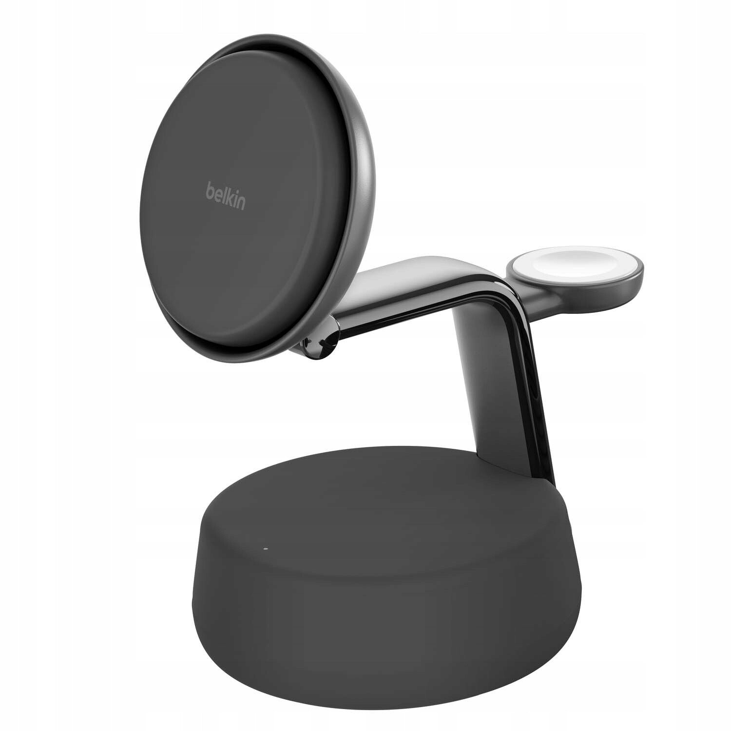 Belkin Magnetická nabíječka Qi2 25W, 3v1, napájecí zdroj 45W, grafitová