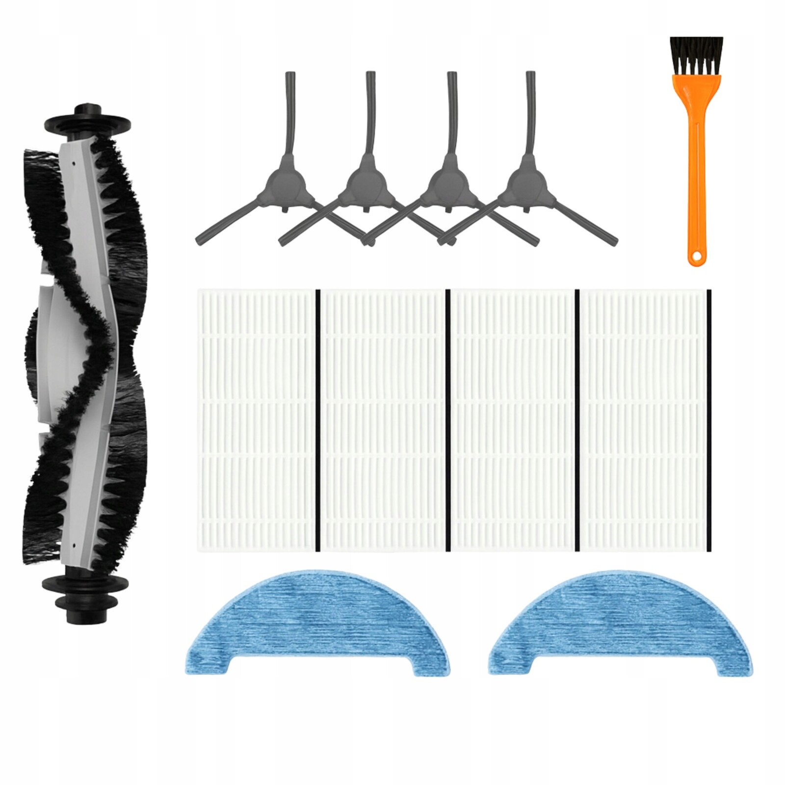 Sada Příslušenství Filtry Kartáčové Mopy Pro Robotický Vysavač Setti+ RV500