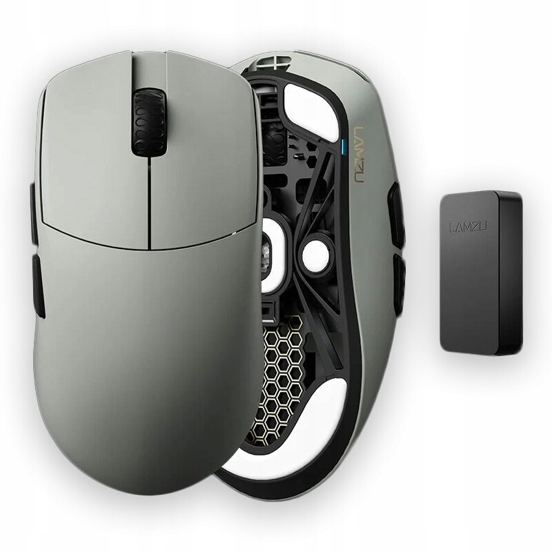 Bezdrátová Bezdrátová myš Lamzu Maya 4K v cloudově šedé barvě