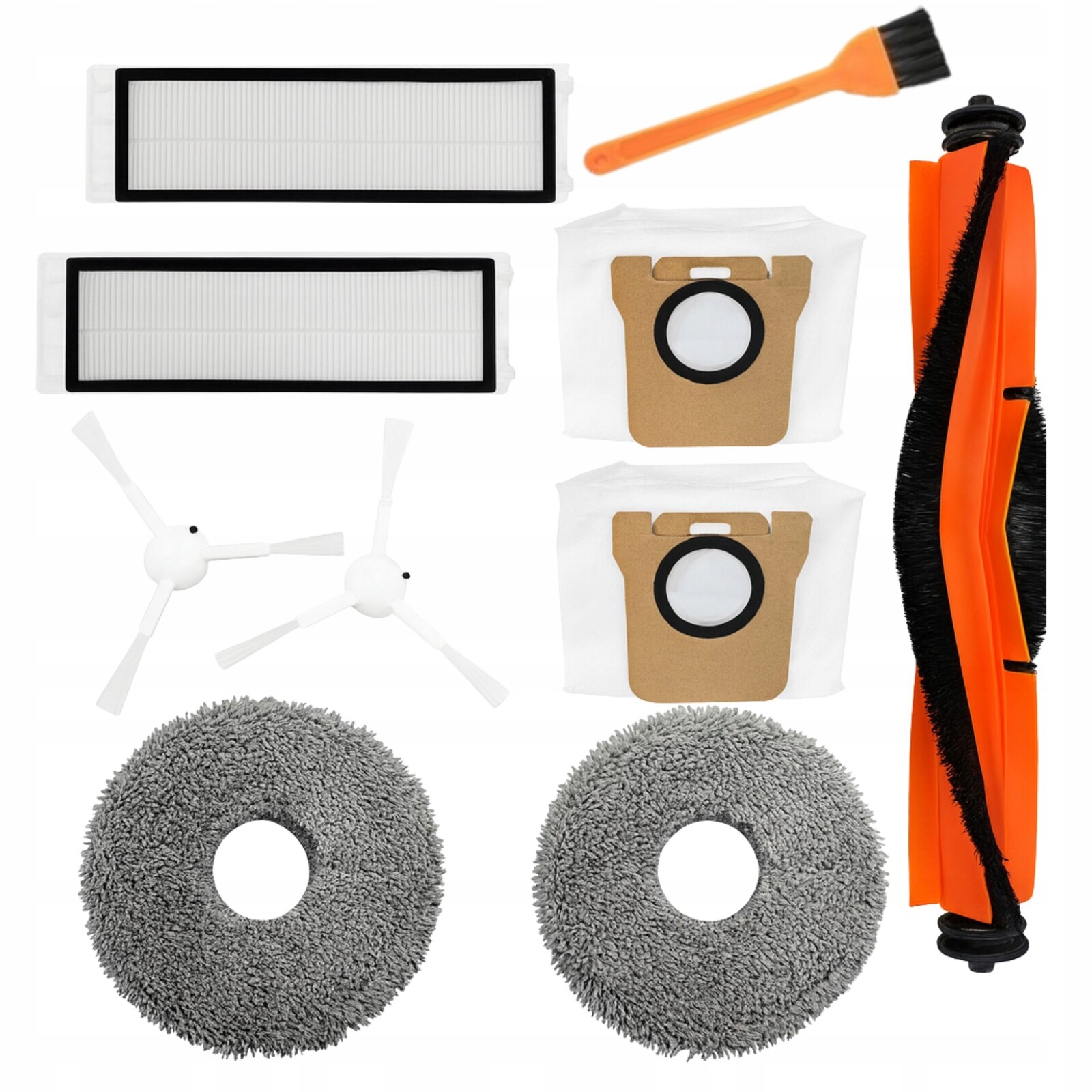 Sada Pro Xiaomi Robovacuum X10+ X20+ Filtry Mopy Kartáče Sáčky