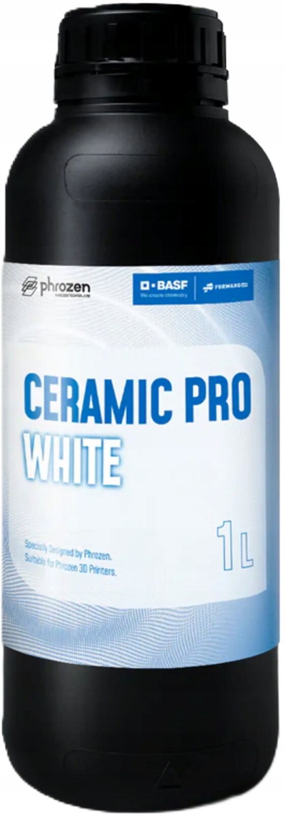Uv pryskyřice Phrozen Ceramic Pro White 1 kg Technická Pryskyřice