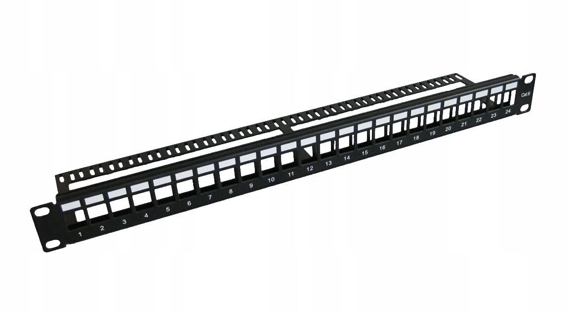 Prázdný patch panel MicroConnect 19