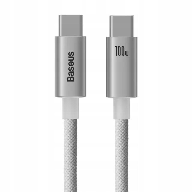 Baseus Bílý Kabel Usb-c/usb-c Pro Rychlé Nabíjení Pd 100 W A Dat