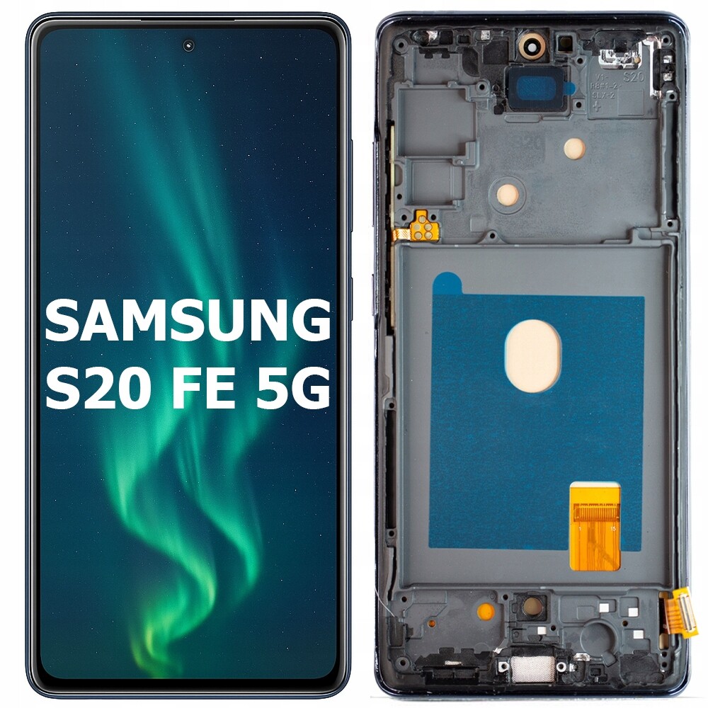 Displej Pro Samsung Galaxy S20 Fe 5G Rámeček Incell