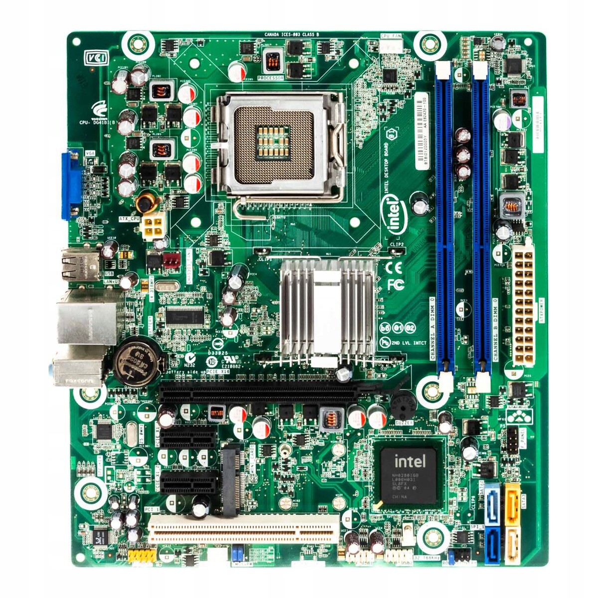 Intel DG41BI Socket LGA775 DDR3 PCIe Pci microATX