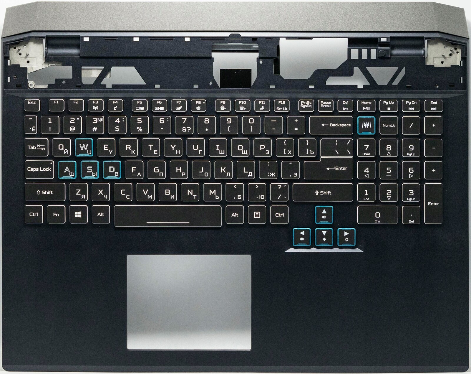 Palmrest horní kryt klávesnice Acer Predator Helios PH517-52