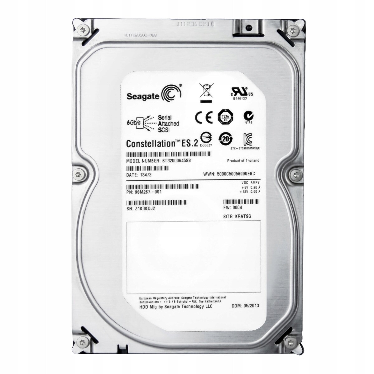 Seagate Constellation ES.2 2TB 7.2K 64MB SAS-2 3.5'' ST32000645SS