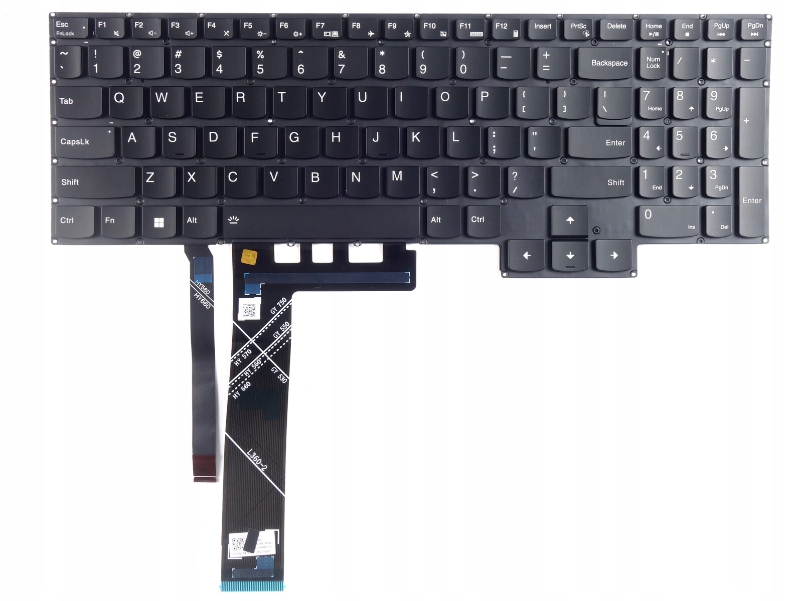 Klávesnice pro Lenovo Legion 5 16ACH6 16ACH6H 16arh7h 16ITH6 16IAH7 Rgb