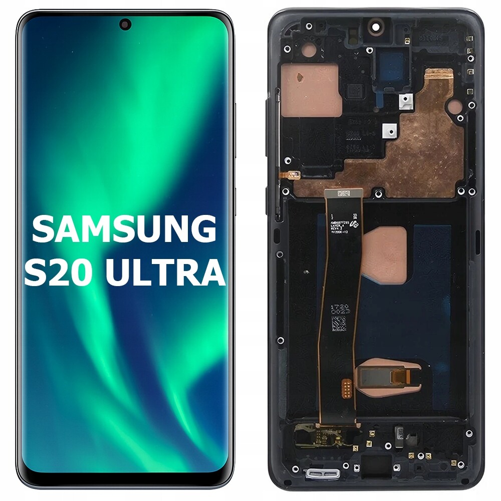Displej Pro Samsung Galaxy S20 Ultra Rámeček Incell