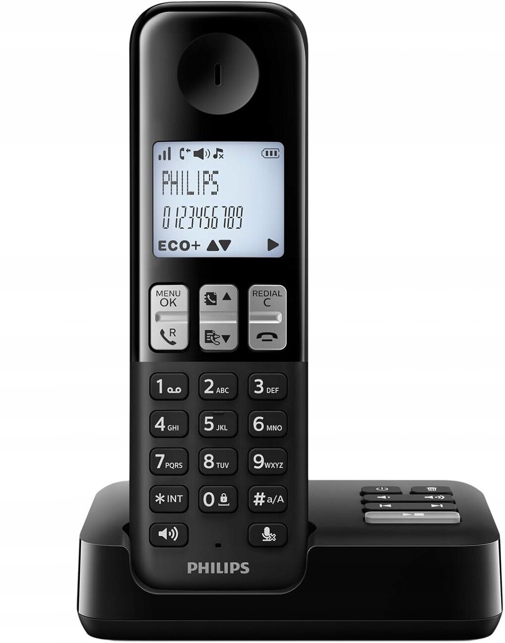 Philips D235 bezdrátový telefon, sekretářka, režim handsfree, LCD