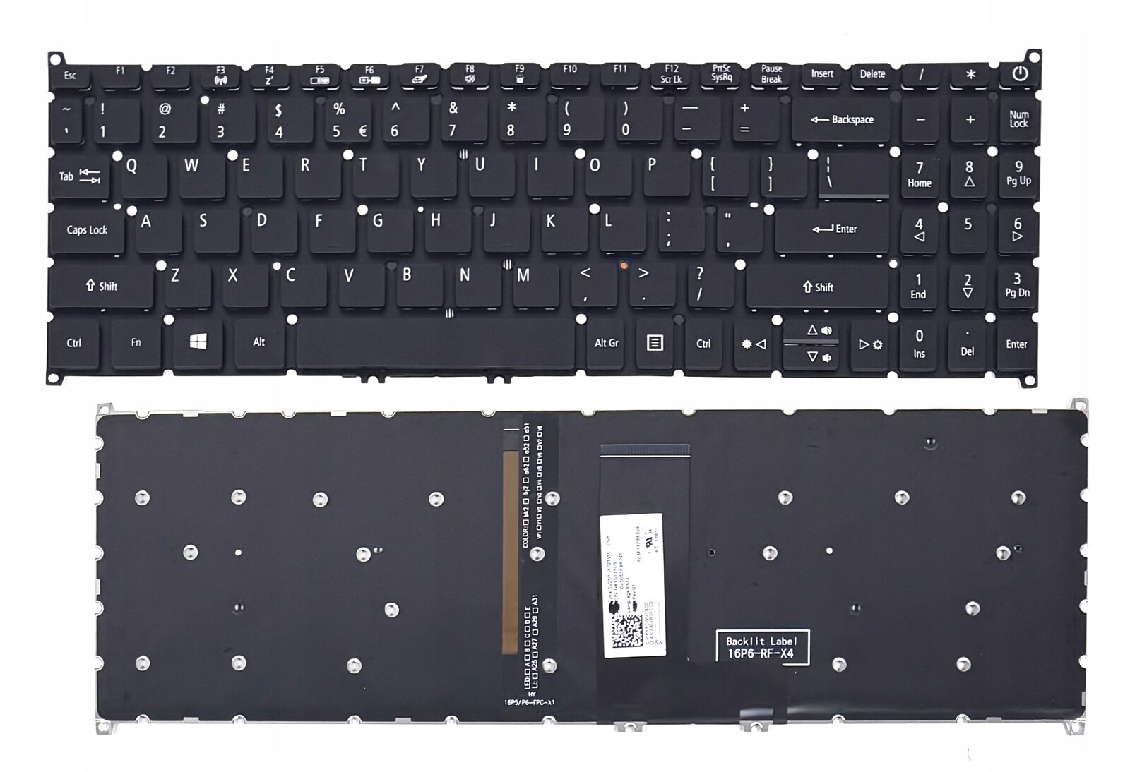 Klávesnice pro Acer Aspire A515-45 A315-42 A315-35 EX215-22 31 EX215-51 51G