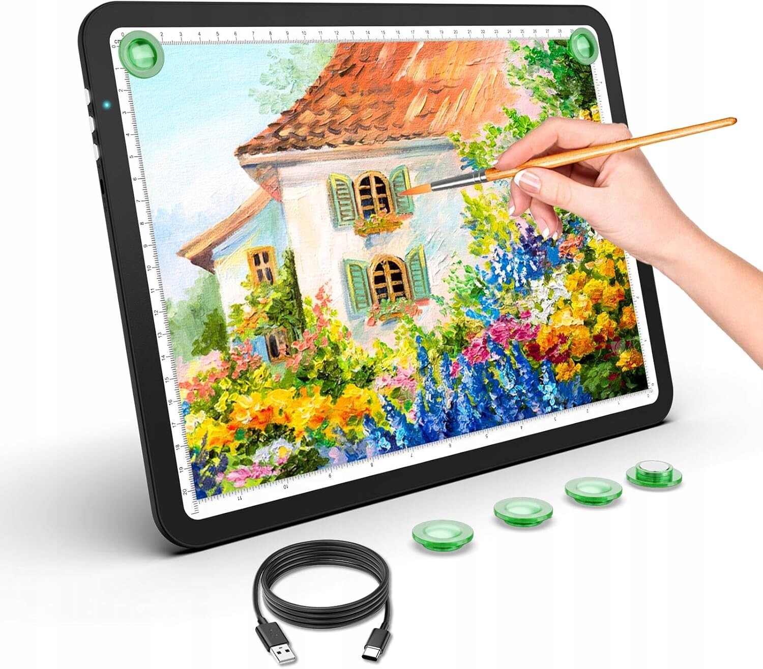 Tablet Grafický A3 6 režimů Led Deska Kreslící tabule Kreslení 4000 mAh