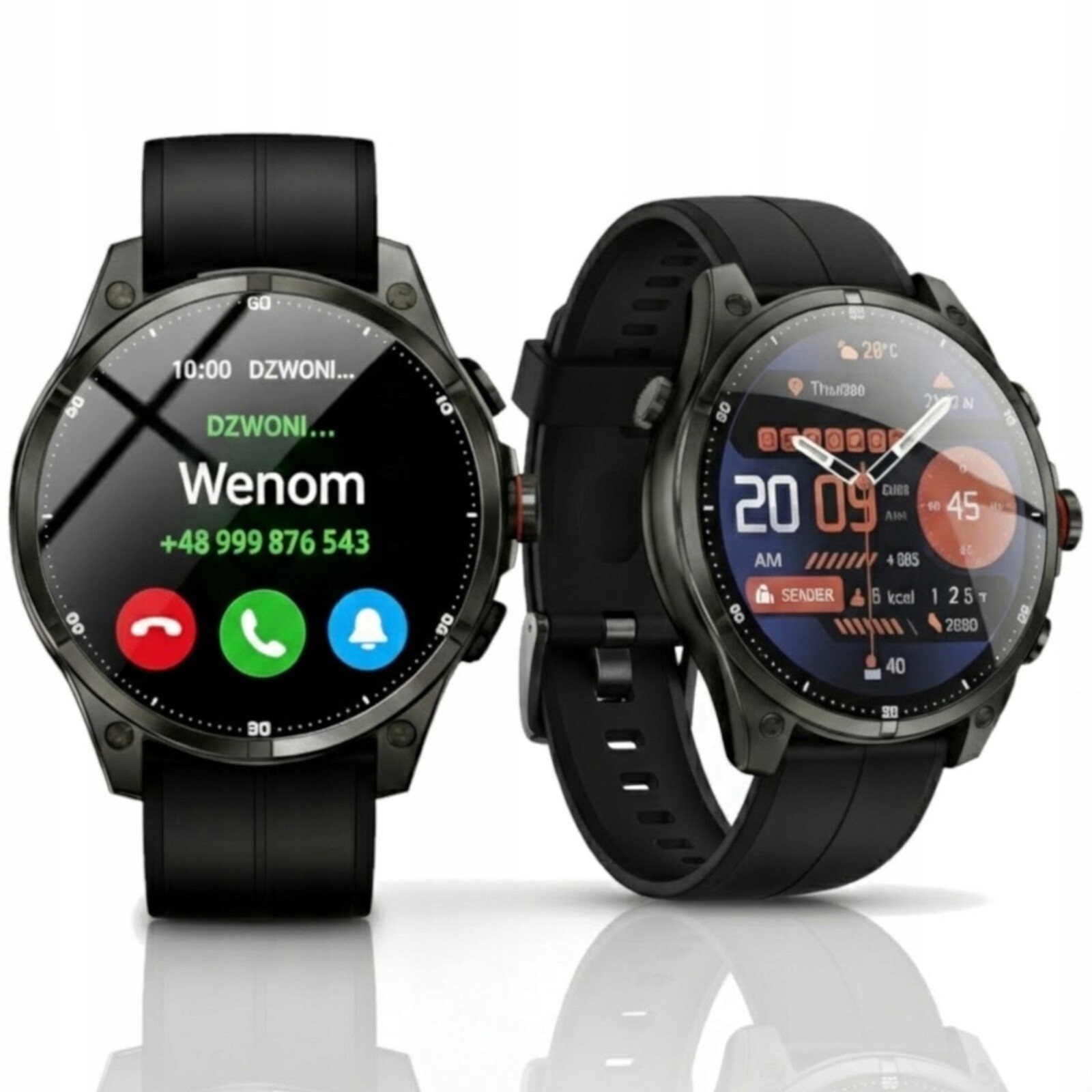 Chytré Hodinky Pánské Wenom Explorer 2 Pro Max Gps Amoled Vodotěsné IP69K 5ATM