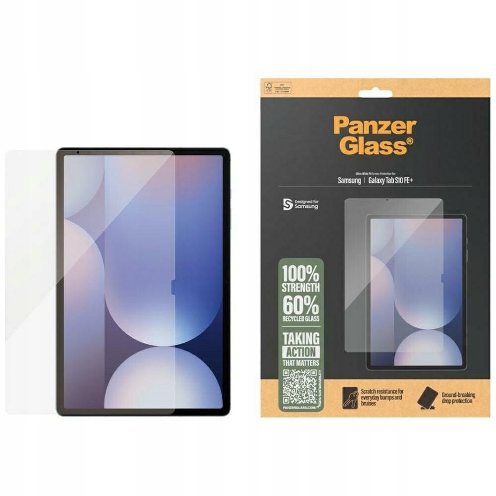 Tvrzené sklo PanzerGlass Ultra-Wide Fit pro Samsung Galaxy Tab S10 Fe+