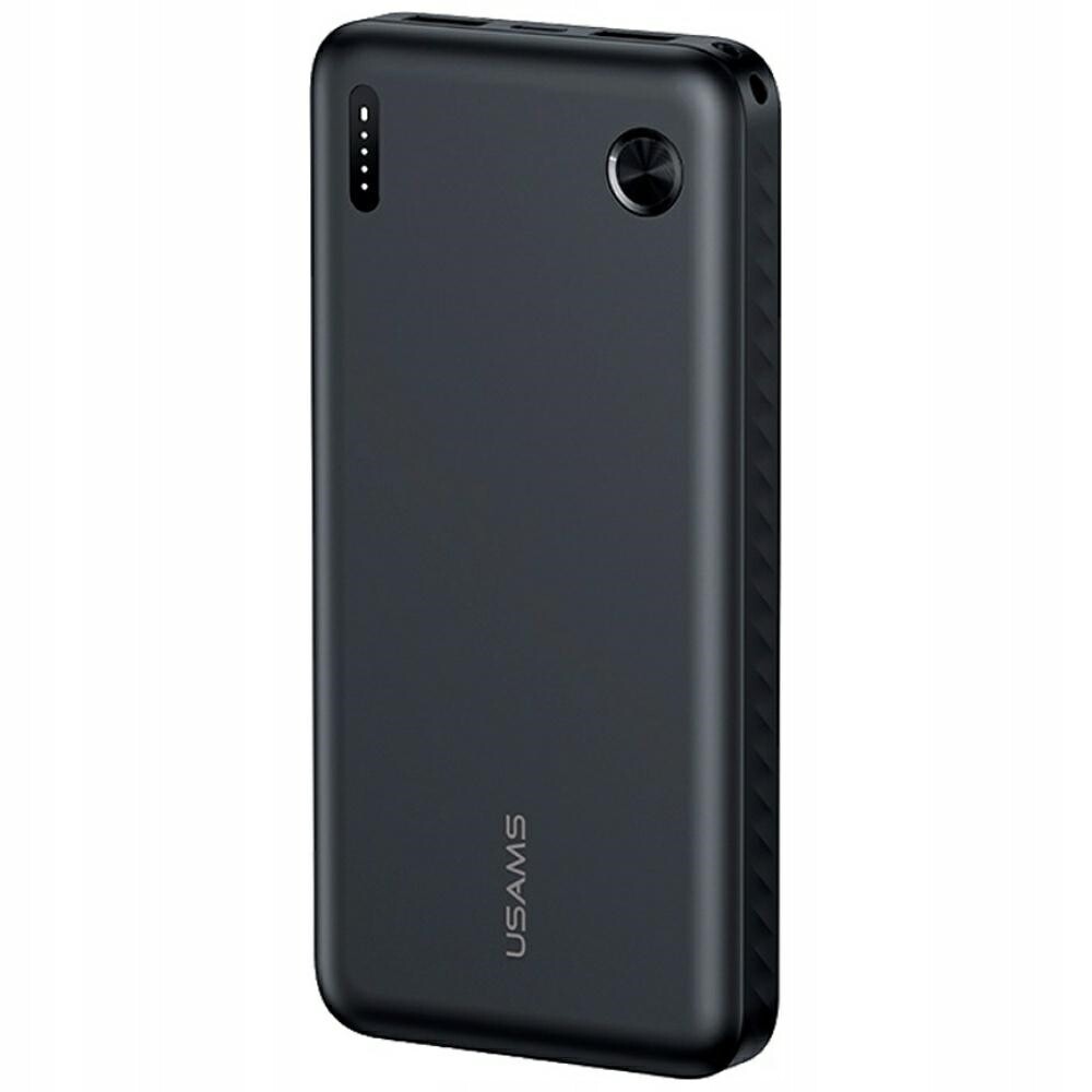 Powerbanka Usams PB83 2xUSB-A 1xUSB-C 10000mAh černá