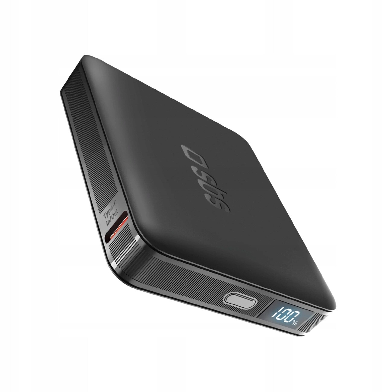 Powerbanka Sbs Hd 10W 5000 mAh Usb-c s LCD displejem černá