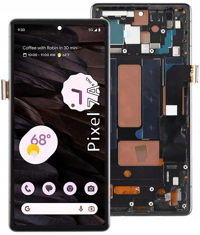 Displej pro Google Pixel 7A LCD Obrazovka Rámeček Oled