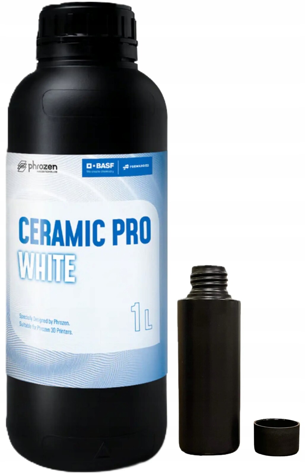 Uv pryskyřice Phrozen Ceramic Pro White 0,1 kg Technická Pryskyřice