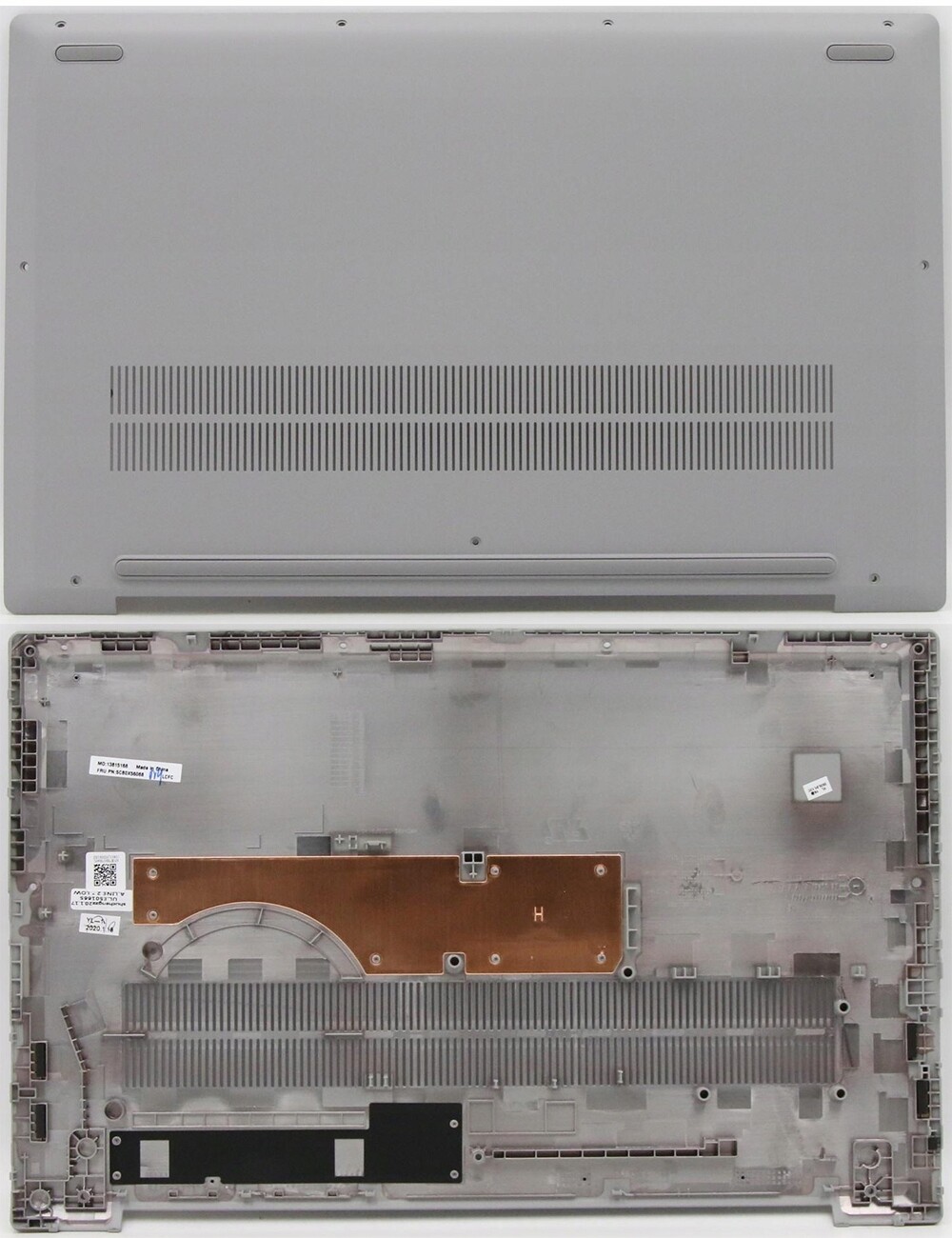 Nová Spodní Krytka AP1K7000800 Lenovo 5CB0X56068 Šedá