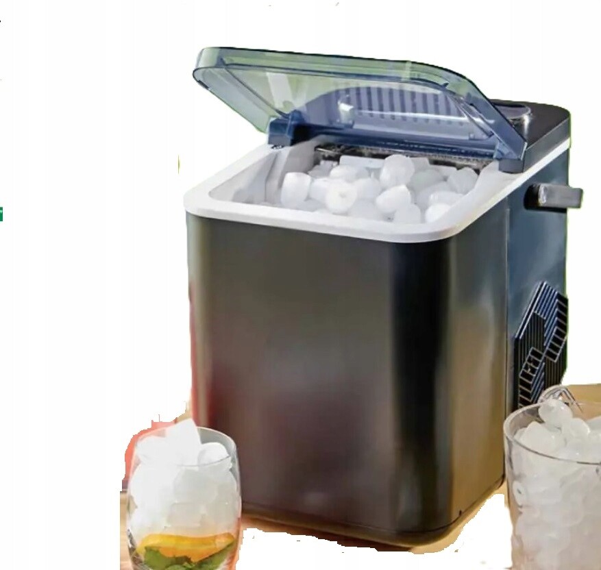 Výrobník ledu Hoffen černý 170 W