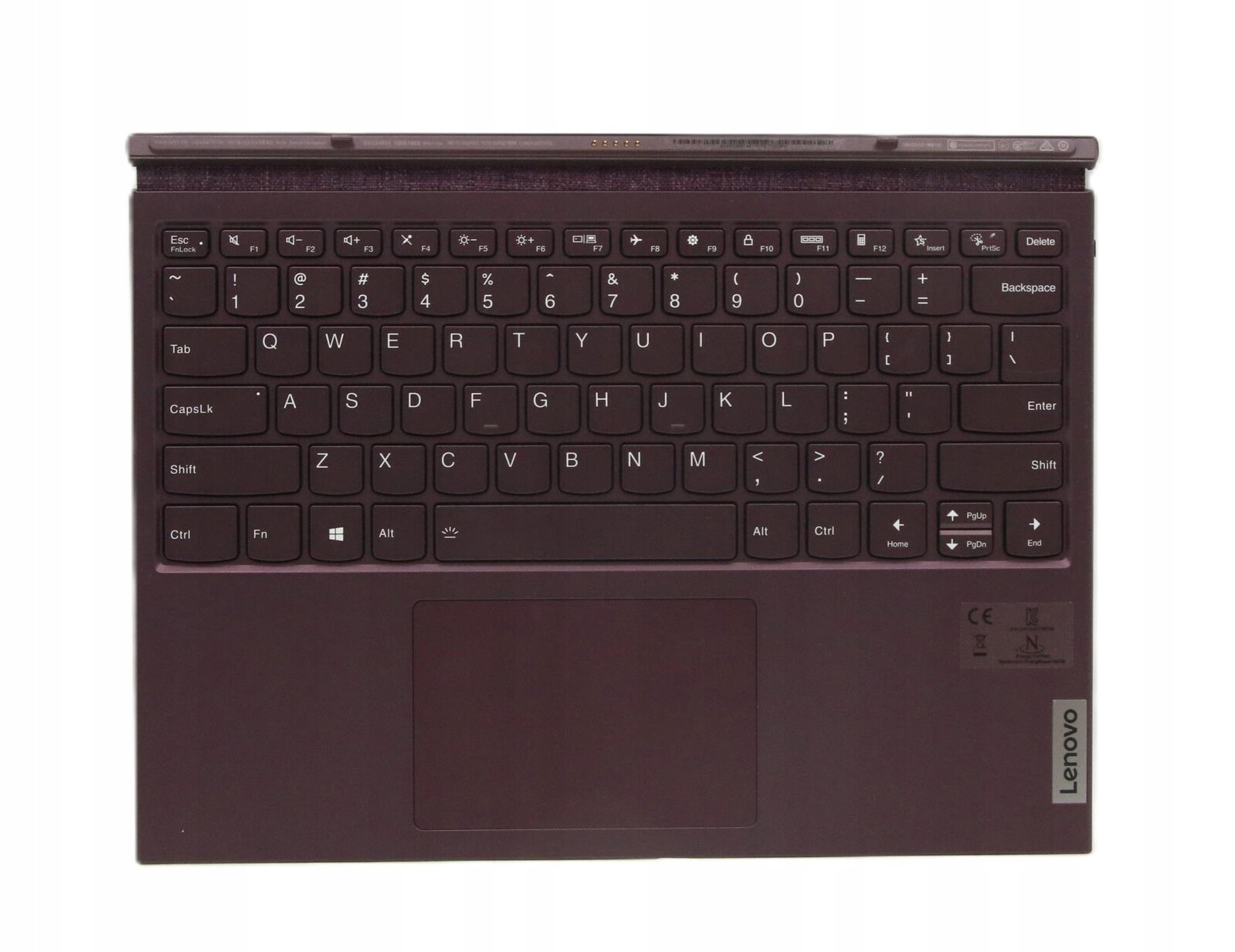 Magnetická klávesnice dock 5D20Z51451 Lenovo Yoga Duet 7-13ITL6 typ 82MA