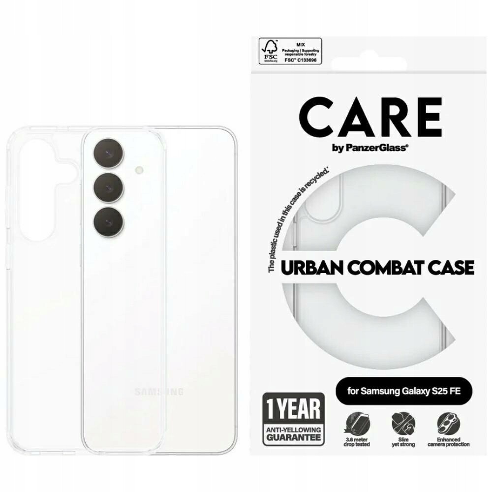 Pouzdro by PanzerGlass Flagship Urban Combat pro Samsung Galaxy S25 Fe pr