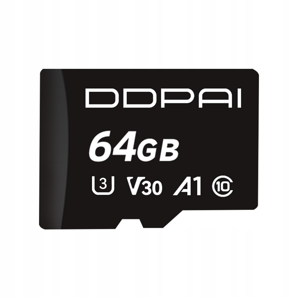 Ddpai Paměťová Karta Originální MicroSDXC 64GB A1 V30 C10 U3