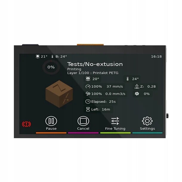 Dotykový displej Ips BigTreeTech HDMI7 V1.2 7 palce