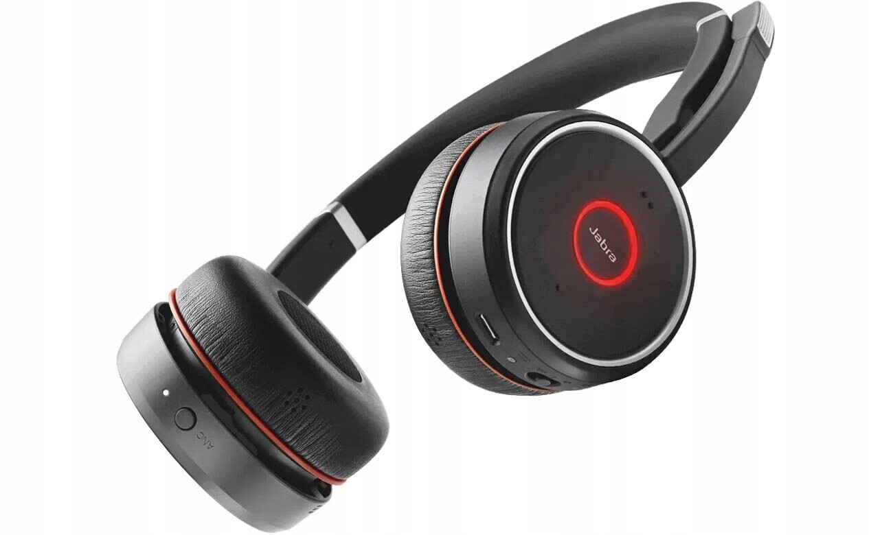 Sluchátka Bezdrátová Jabra Evolve 75 Bluetooth Přes Uši S Mikrofonem