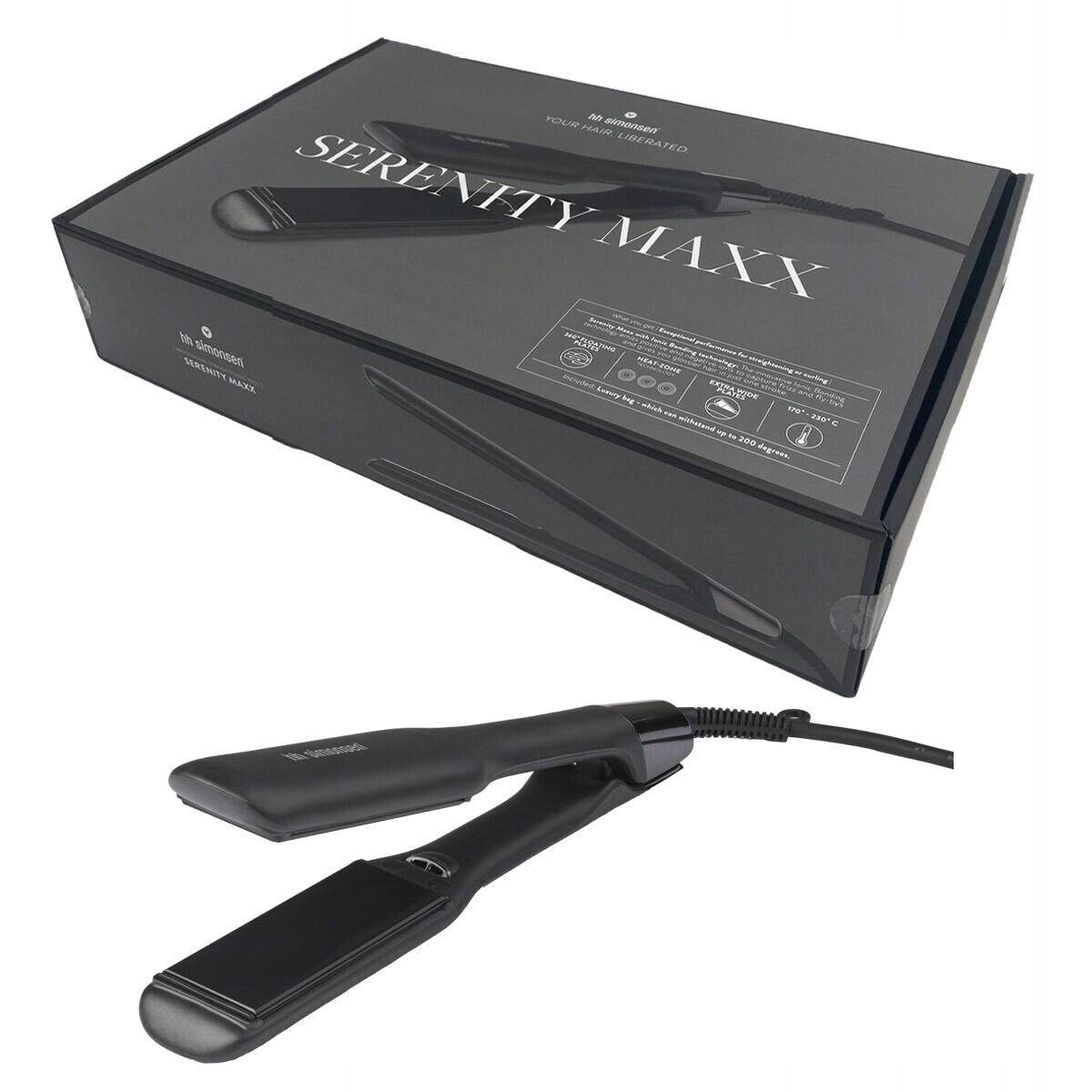 Hh Simonsen Serenity Maxx žehlička na vlasy s ionizací