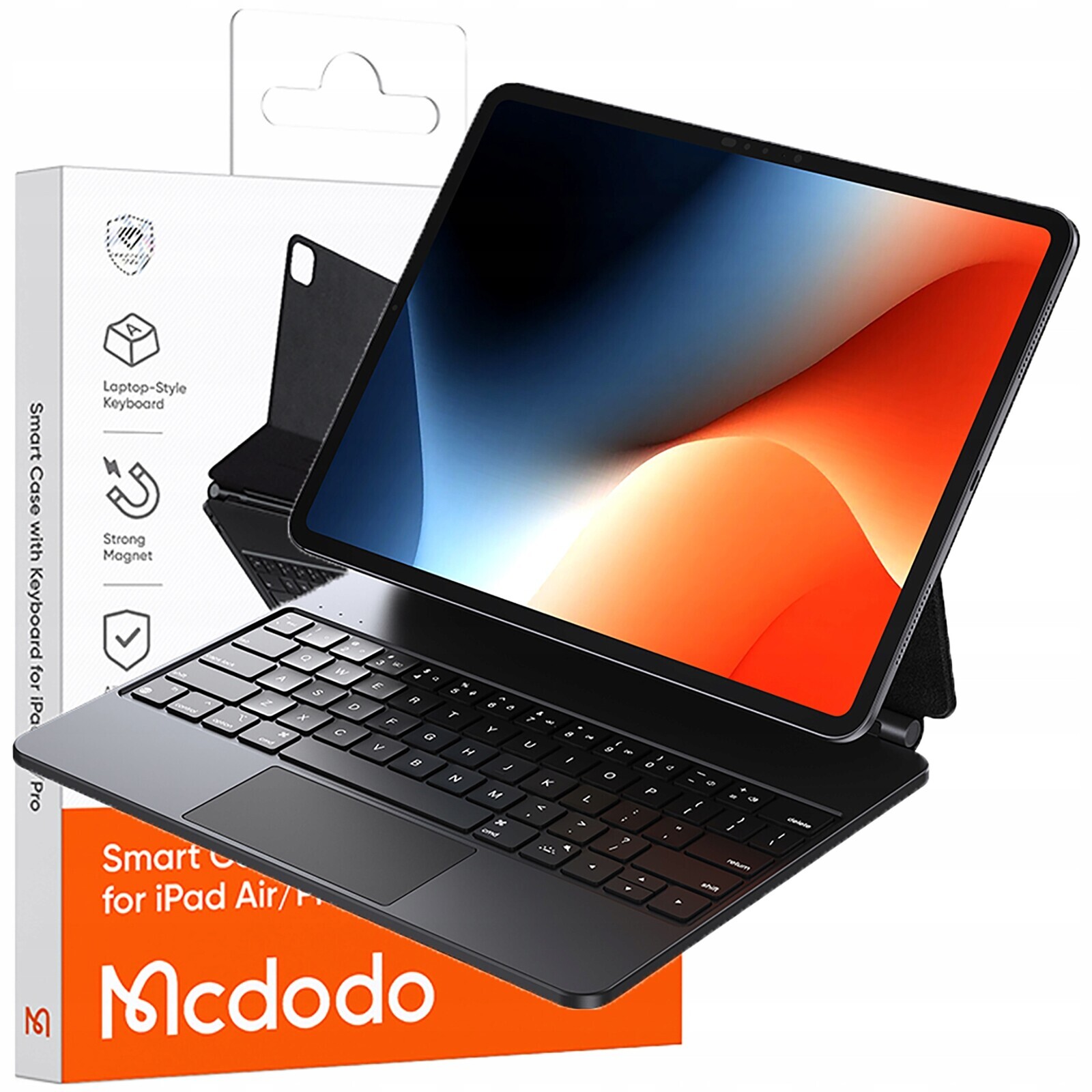 Mcdodo Pouzdro Podsvícená Klávesnice Pro Apple Ipad Air/pro 11 Palců Černá