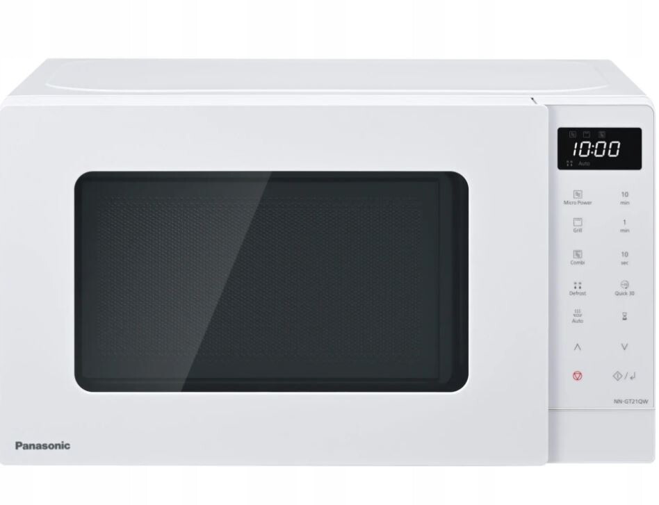 Panasonic NN-GT21QWEPG kompaktní mikrovlnná trouba s grilem, bílá