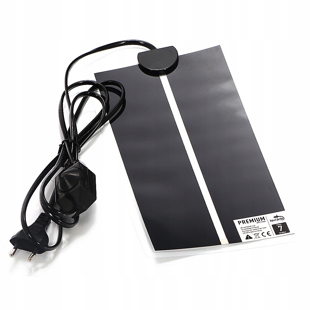 Vyhřívací podložka s regulací výkonu 7 W – 28 x 14 cm Terrario Premium