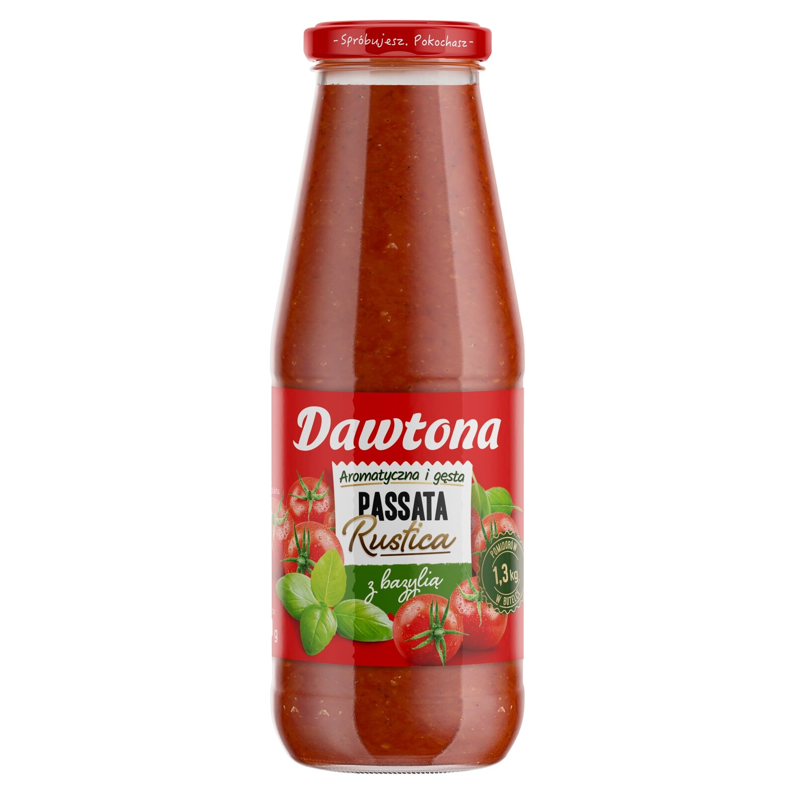 Passata Rustica s bazalkou Dawtona 690 g