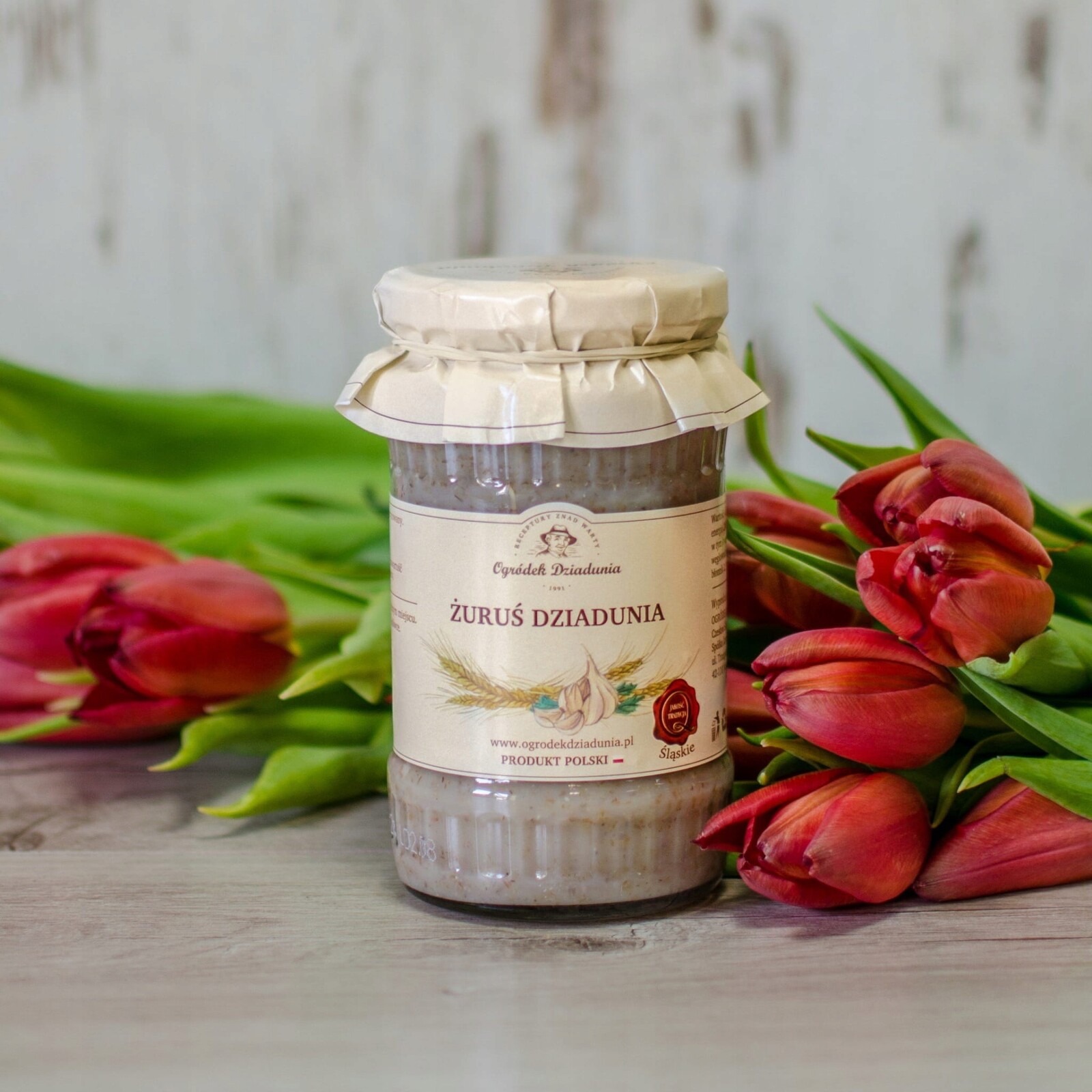 Žuruś Dziadunia – pasterizovaný 330 g – Ogródek Dziadunia