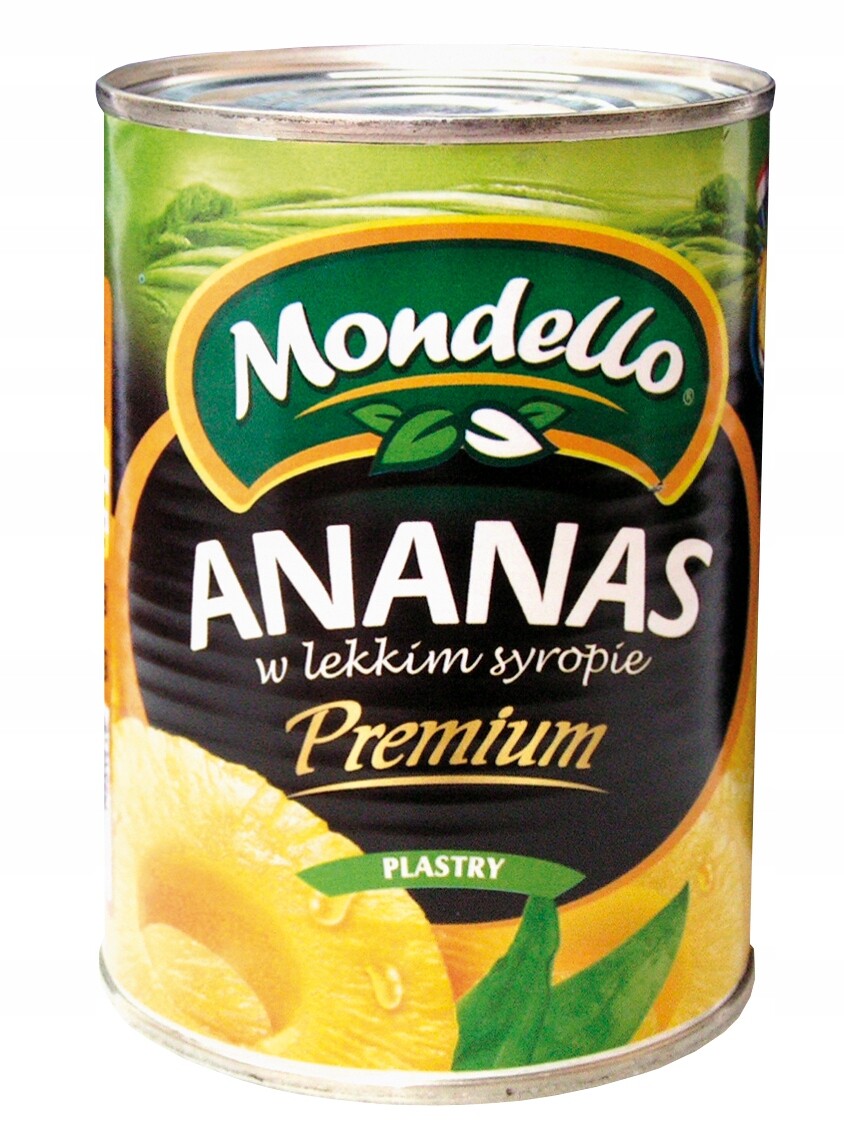 Ananas Mondello Plátky 565 G