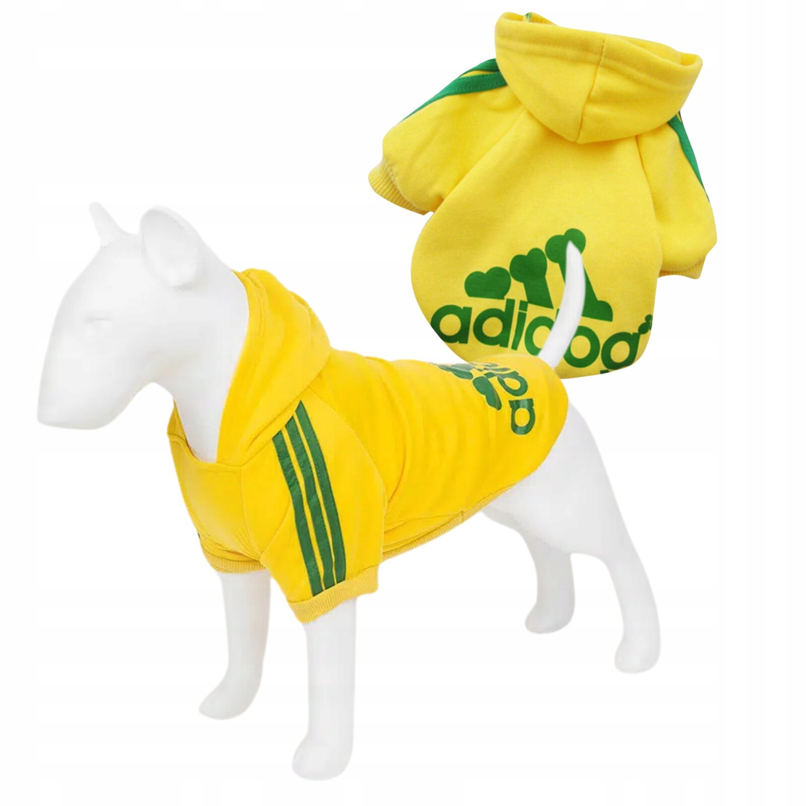 Tepláková mikina Žlutá 6XL