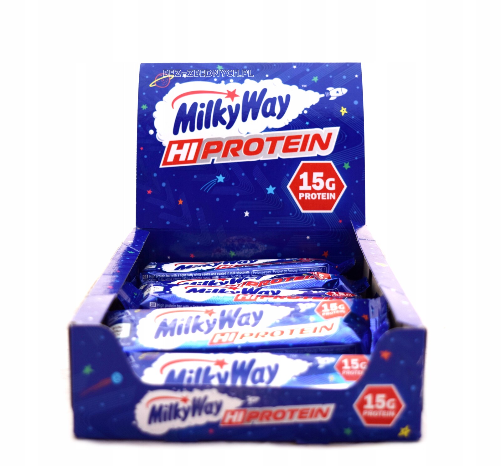 MilkyWay HiProtein Bar 50g Milk Choco Proteinová Tyčinka Proteinová