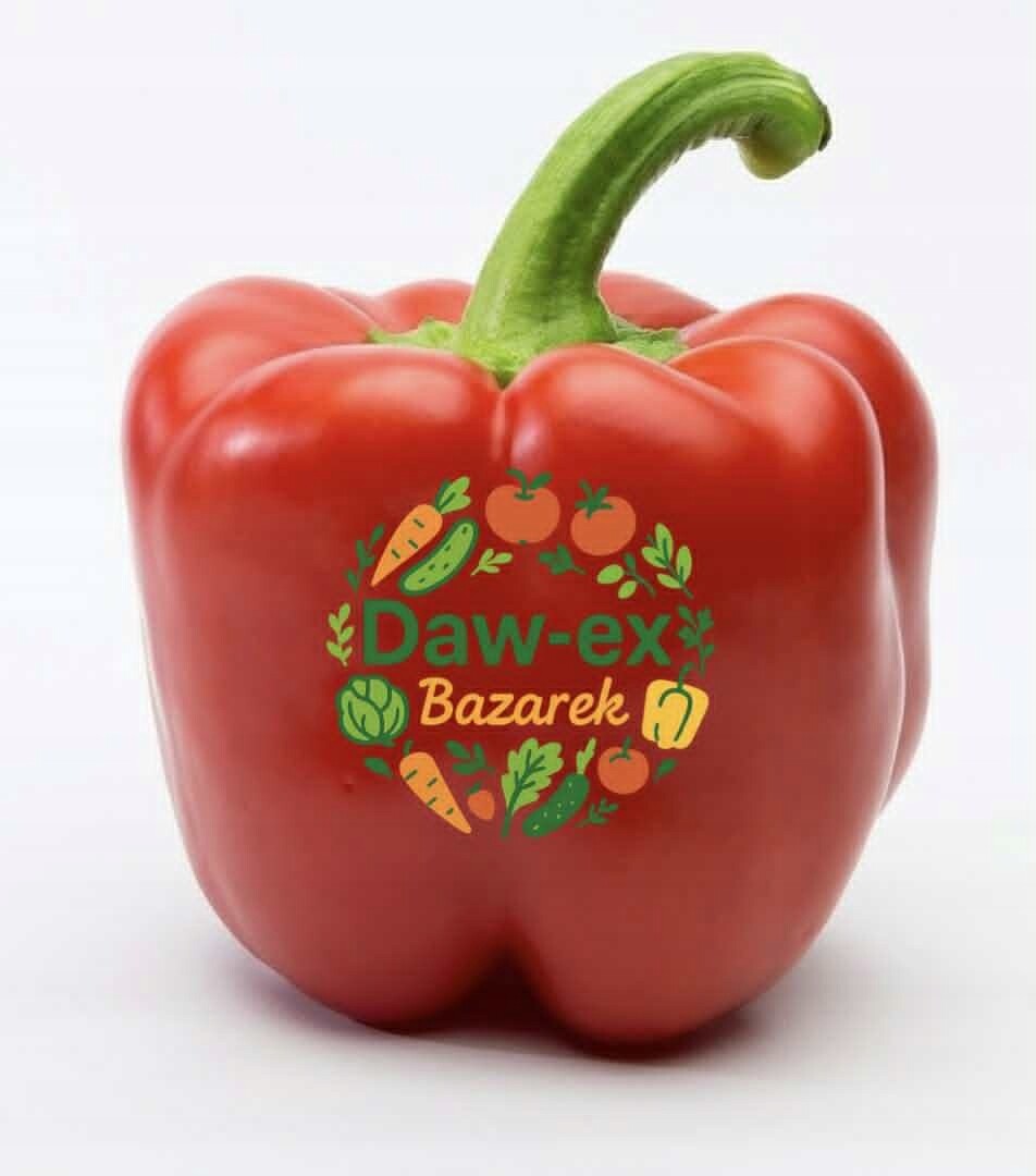 Čerstvé Červené Papriky 5KG fólie zeleniny velkoobchod