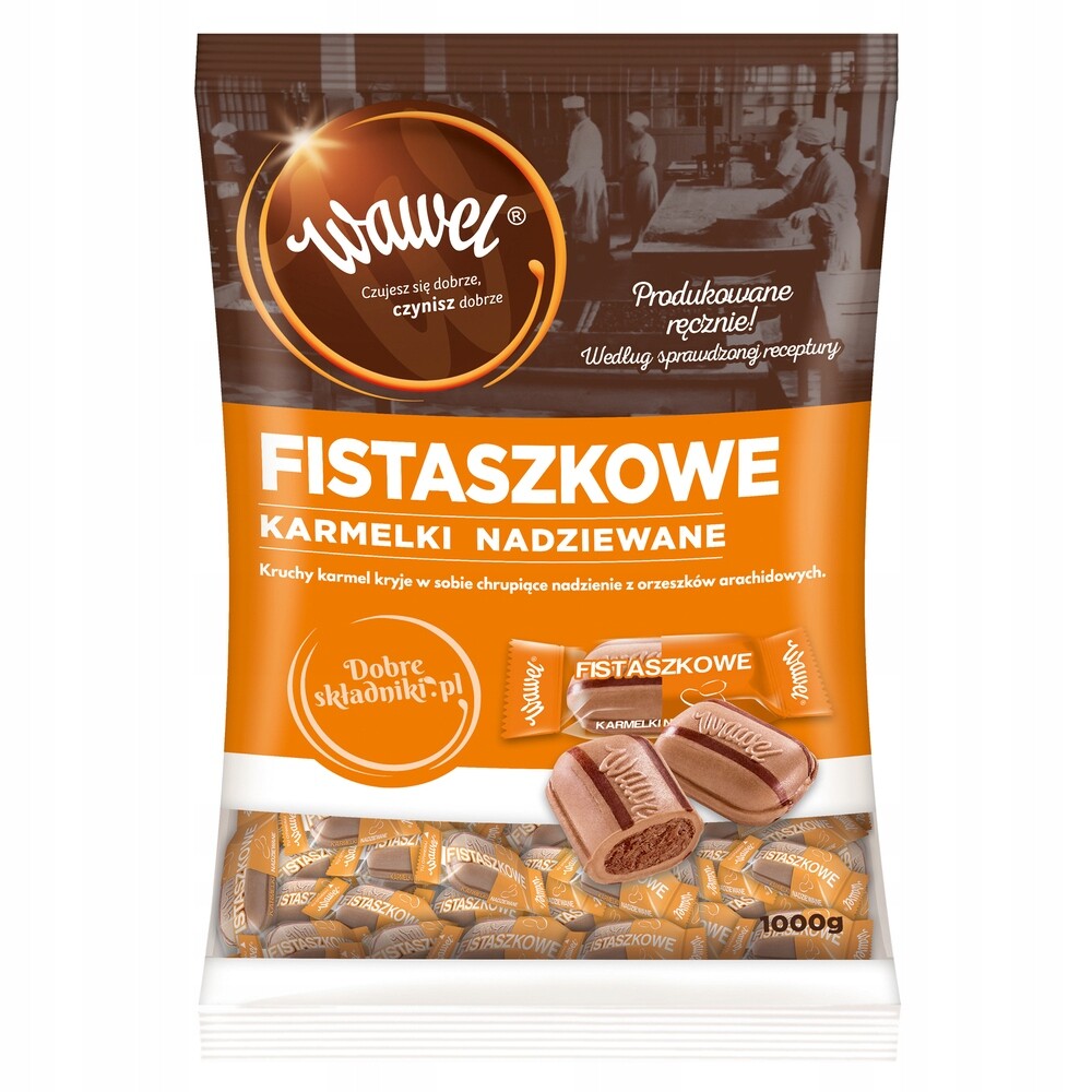 2x Wawel Karamelky fistaškové 1 kg